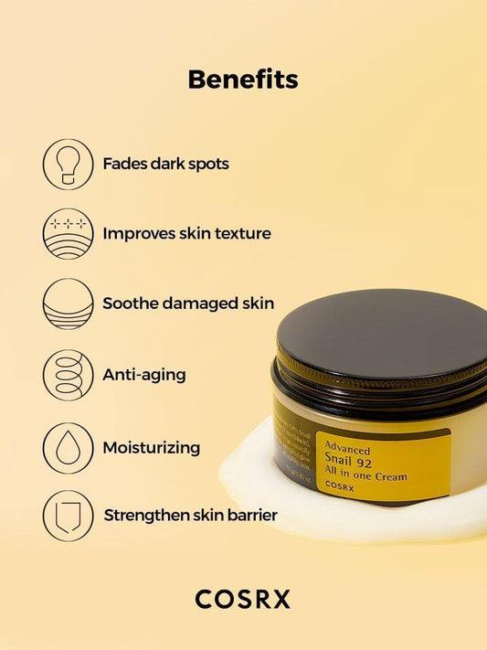 COSRX ADVANCED SNAIL 92 ALL-IN-ONE CREAM 100ML